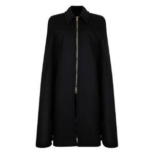 25 FW 로베르토 카발리 zip front shoulder padded cape VQT501GA077 TP440689002