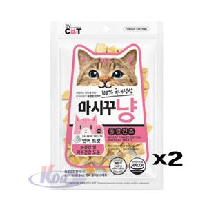 마시꾸냥 동결건조 트릿간식 연어 23g X2 눈 피부건강 고양이간식 수제간식 연어간식 영양간식 건조간식