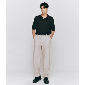 [지오다노]남 린넨 코튼 포플린 혼방 여름 바지 이지 밴딩 팬츠 115529