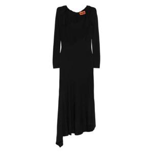 25 FW 콜빌 싱어링 비대칭 긴소매 드레스 CVF24190BLK TP441045511