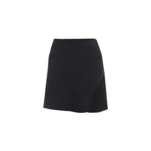 (와이드앵글) WWM22Q01Z1  여성 WL 변형 플리츠 A라인 큐롯 Black