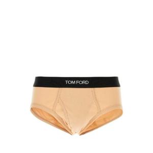 TOM FORD 스킨 핑크 스트레치 코튼 브리프 T4LC11040 272