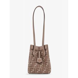 [FENDI] 라프리마 여성 버킷 가방 Origami 미니 레더 앤 denimeffect FF 자카드 transformable minibag 8BS083AUPX F1SNP 베이지 /12