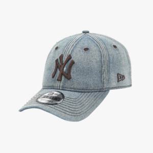 M 뉴에라모자 GQC 14561855 MLB 뉴욕 양키스 데님 시리즈 언스트럭쳐 볼캡 라이트 블루