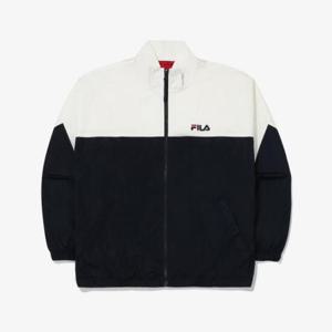 [휠라] TAG가 159,000원 유니 루즈핏 컬러 블럭 바람막이(FS2JKE3104X_DRD)