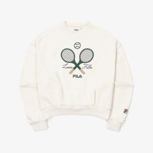 [휠라] TAG가 79,000원 여성 크롭 테니스 맨투맨(FS2POE3351F_OTM)