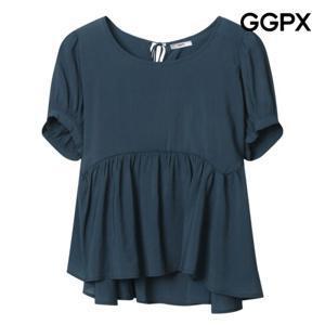 [GGPX] 반전 수술끈 셔링 블라우스 (GP7SH063F)