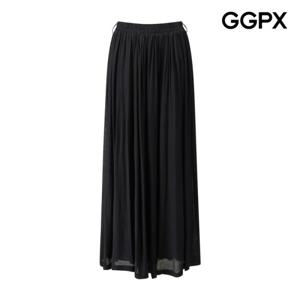 [GGPX] 링클 플레어 롱 쉬폰 팬츠 (GP7PT028F)