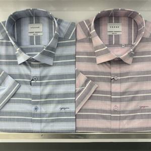 [예작]예작 20S/S (2COL) 멀티 호리존탈 슬림핏 반팔셔츠 YJ0MBS