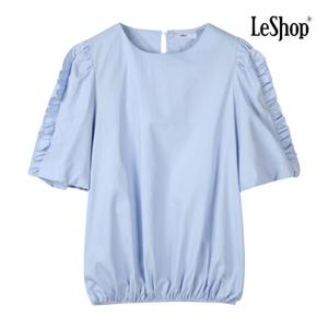 [르샵] 노카라 프릴 소매 밴딩 블라우스 (BP7BL075A)