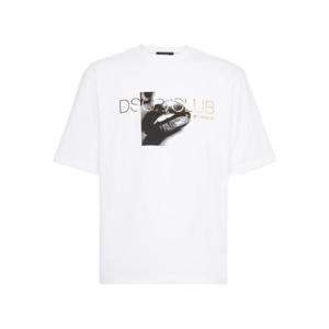 디스퀘어드2 반팔 티셔츠 D20020 S71GD1588 100 WHITE