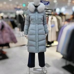 [씨씨콜렉트]폭스퍼후드 슬림핏 구스다운점퍼(E224PSG191/민트)
