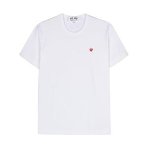 꼼데가르송 반팔 티셔츠 AXT304051 WHITE