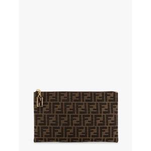 FENDI Medium Flat FF Jacquard fabric Pouch 8N0149
