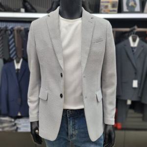 [파렌하이트][23S/S]라이트 그레이투톤 메쉬조직 자켓 GYL6034
