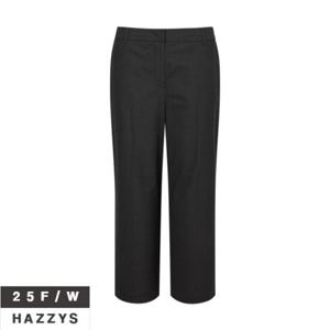 헤지스여성 HSPA5D813 [SUMMER WOOL] 울 블렌드 크롭 세미와이드 슬랙스