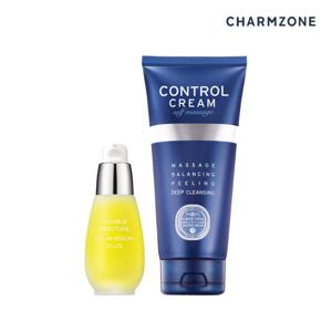 참존 더블 모이스처 오일 인 세럼 +콘트롤 크림 셀프 마사지 150ml