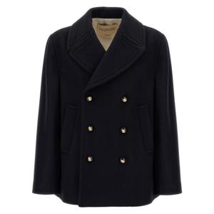 발렌티노 가라바니 트렌치 코트 V3CJ047AW8FA8 Blue