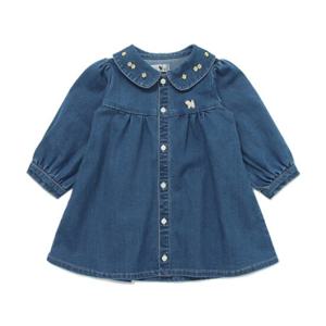[블루독베이비] 25FW (BL)러블리 데님 원피스 (45A1340101)
