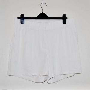 246019 NWT Nike Dri-Fit Womens Solid Flat Front White Golf Shorts sz XL
