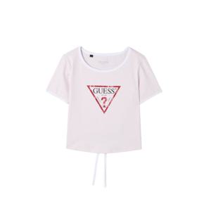 [게스(진)]여성 백스트링 오리지날 삼각 반팔 링거티 YP2K1437