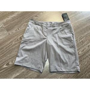246082 Nike Golf Womens Dry Fit Flex 10 Shorts AA3240-036 In Grey Size 8 NEW