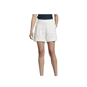 246039 NWT70 Nike Golf Womens DRI-FIT 6 PLEAT SHORT White Size M AJ5684