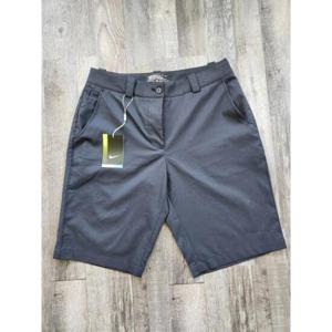 [나이키 골프]246023 NWT Womens Black Nike Dri-fit Golf Short