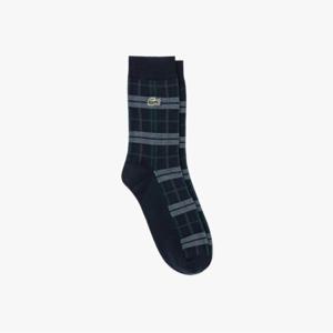 라코스테 공식 남성 체크 중목 양말 RA109E-55N 166