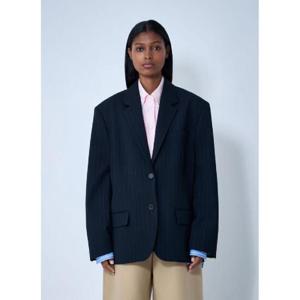 25 FW 아크네 여성 Layered Single Breasted Blazer acn0262027nav