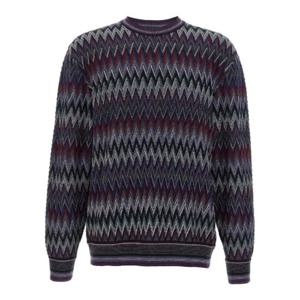 Missoni 지그재그 니트 점퍼 US25WN0EBR012Y S4173 TP946584094