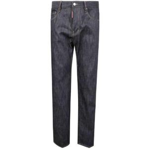 Dsquared2 로고 패치 스트레이트 레그 진 S71LB1696S30357 900BLACK TP946573353