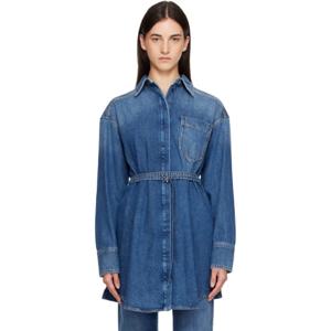 25 FW 스포트막스 여성 블루 에리다니 데님 재킷 252301F060000
