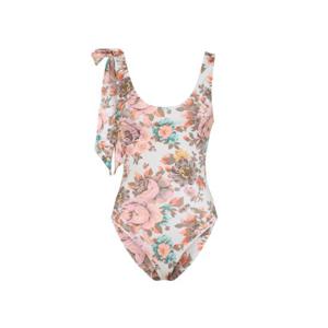 끌로에 비치웨어 CH25AMB34477 00B MUDDY GREY PINK PURPLE