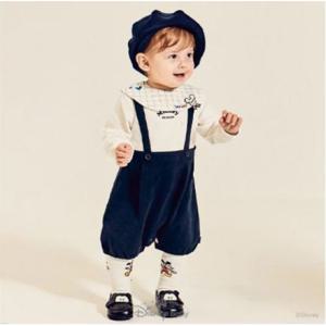 [디즈니베이비]미키턱받이우주복(NAVY)_79S127501