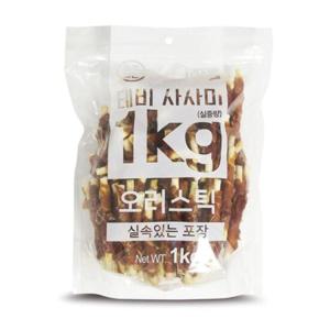 테비 사사미 실속포장 1kg (오리스틱)
