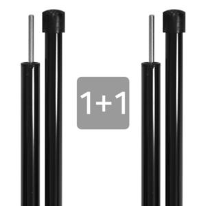 BUCK703 타프폴대 블랙 22파이 2400 2개 SET 타프 텐트