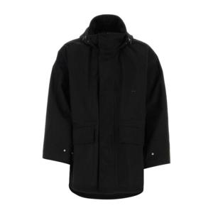 우영미 나일론 바람막이 재킷 W241JP01 916B
