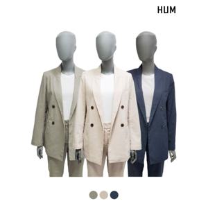 [HUM][HUM]여) 스판 레귤러핏 더블자켓_셋업(FHPECJV501M)