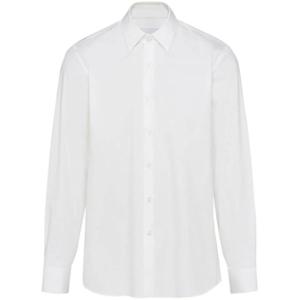 프라다 긴팔 셔츠 UCM608SOOO10HT F0009 BIANCO White