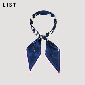 [리스트] 도트 레터링 배색 스카프_TSASFO72020_NA