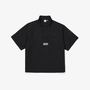 [휠라]라이프 유니 베이직 반팔 아노락바람막이 (FS2JKF2101X_BLK)