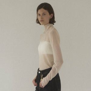 [나인][나인](Z-T-6936)LOAH SEE THROUGH SLIM TEE