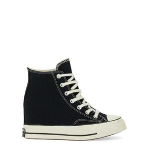 컨버스 여성 블랙 CHUCK 70 WEDGE 하이탑 스니커즈 A12563C_BLACKEGRETWHITE