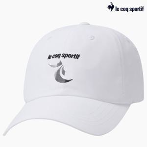 [르꼬끄] 공용 레터링 스포츠 볼캡 QQ123ACP13_WHT
