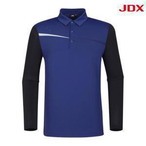 JDX 세이브존07 남성 소매 배색 티셔츠 X1TLV2402NA