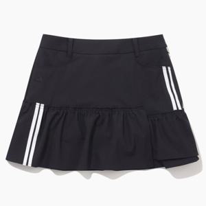 [30%OFF] 르꼬끄골프 여성 라인 포인트 변형 티어드 스커트 (GQ122LSK35)