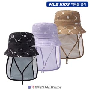 [MLB키즈US] (7AHTRM153) 모노 아웃도어 넥커버 버킷햇 아동모자 키즈모자