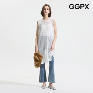 [GGPX] 바캉스룩 롱 니트 베스트 (GP4VT002F)