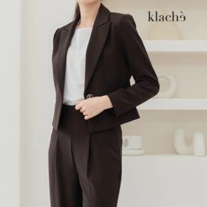 [클라셰]KLACHE 롱라펠오버랩자켓_CK2FJK030A